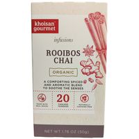 Khoisan Gourmet Infusions Organic Chai Rooibos Tea